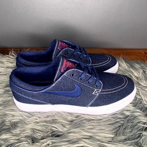 Zoom Stefan Janoski ‘Binary Blue Denim’ size 8